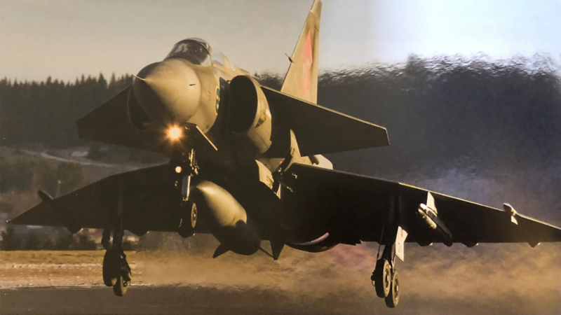 Viggen lyfter