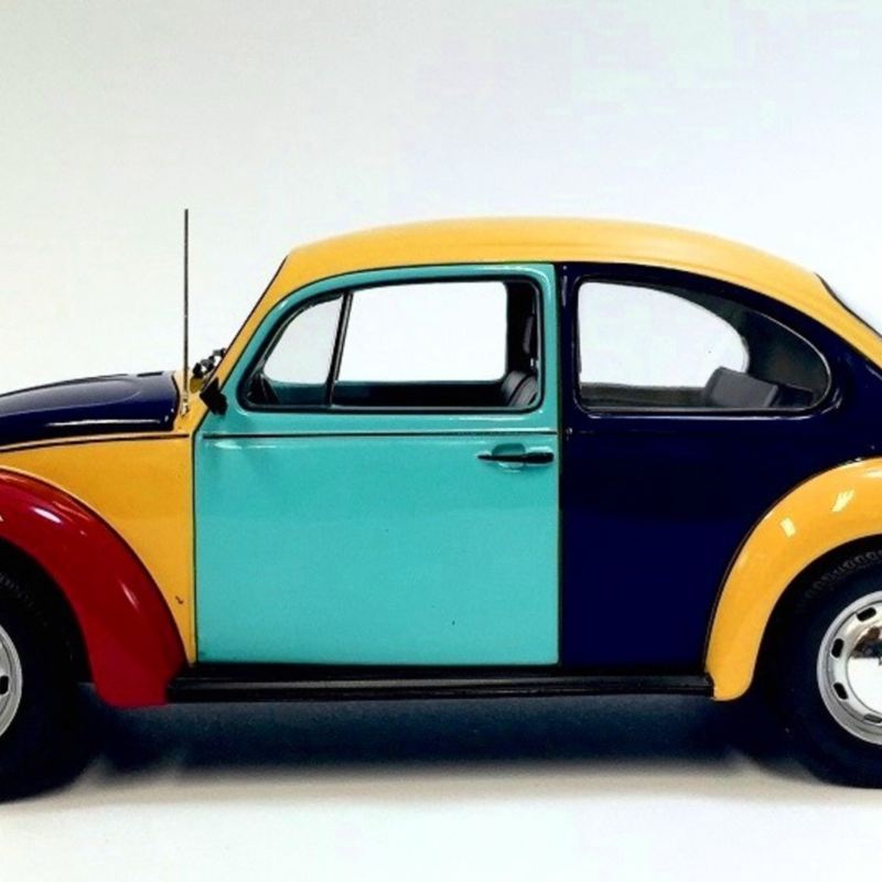 Vocho Edición Arlequín - La versión colorida del auto clásico de Volkswagen