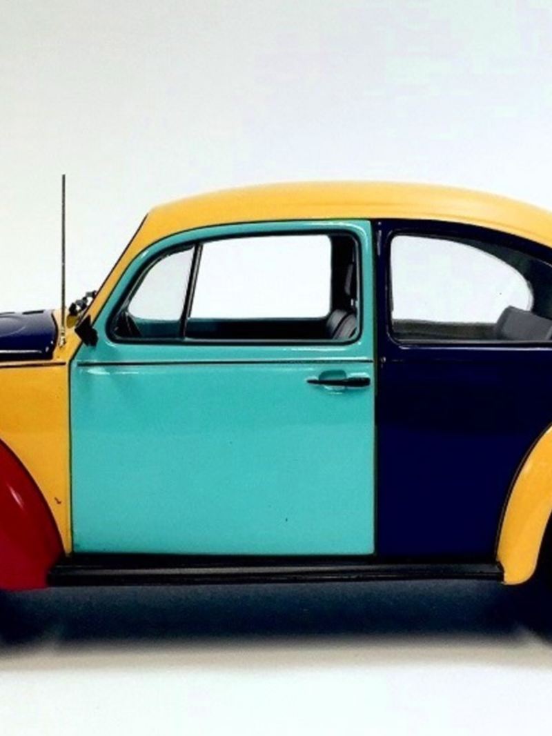 Vocho Edición Arlequín - La versión colorida del auto clásico de Volkswagen