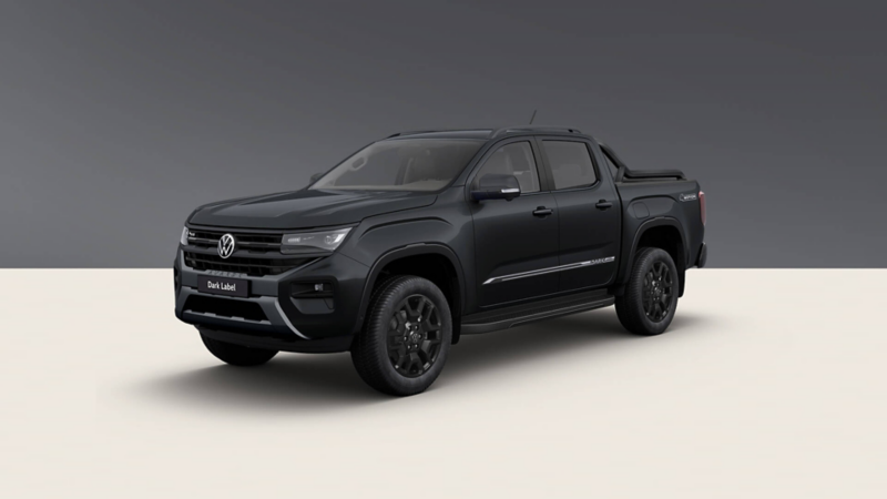 Amarok Dark Label disponible en color negro metalizado