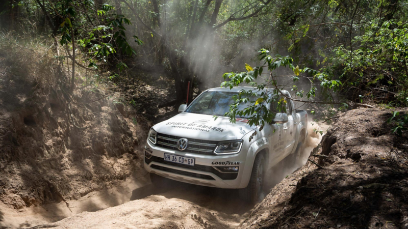 Volkswagen Amarok i sitt rätta element - offroad på tävling i Sydafrika!