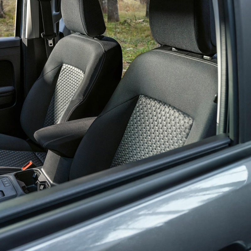 Vista interior de VW Amarok
