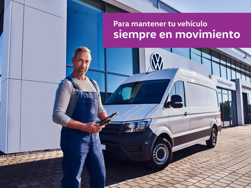 Conoce los paquetes de servicios para tu Volkswagen Crafter