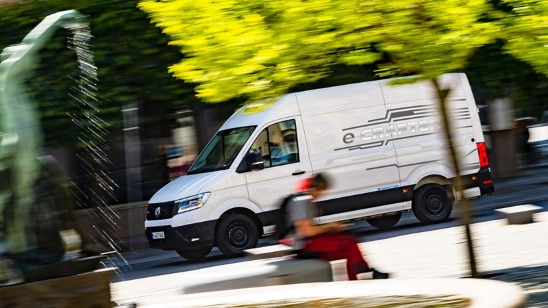 Nya Volkswagen e-Crafter - 100 % eldriven