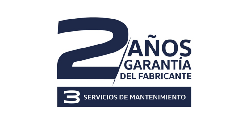 Volkswagen e-Crafter con 3 años de garantía de fábrica + 3 años de mantenimiento