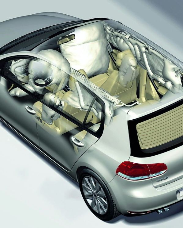 Volkswagen Golf 7 airbags