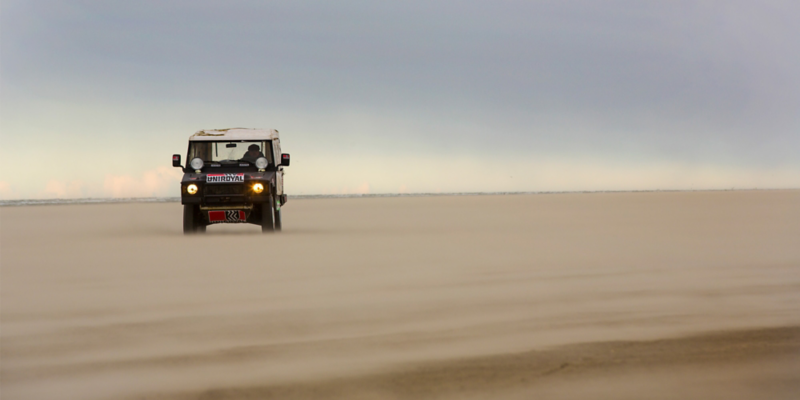 Volkswagen Iltis i öknen
