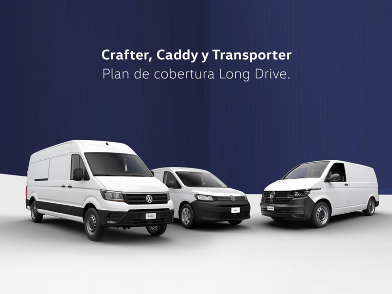 Volkswagen Longdrive, servicios de mantenimiento para Caddy, Crafter y Transporter