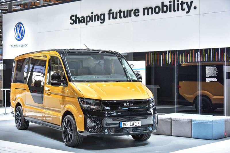 Volkswagen Moia, eldriven samåkningsbuss