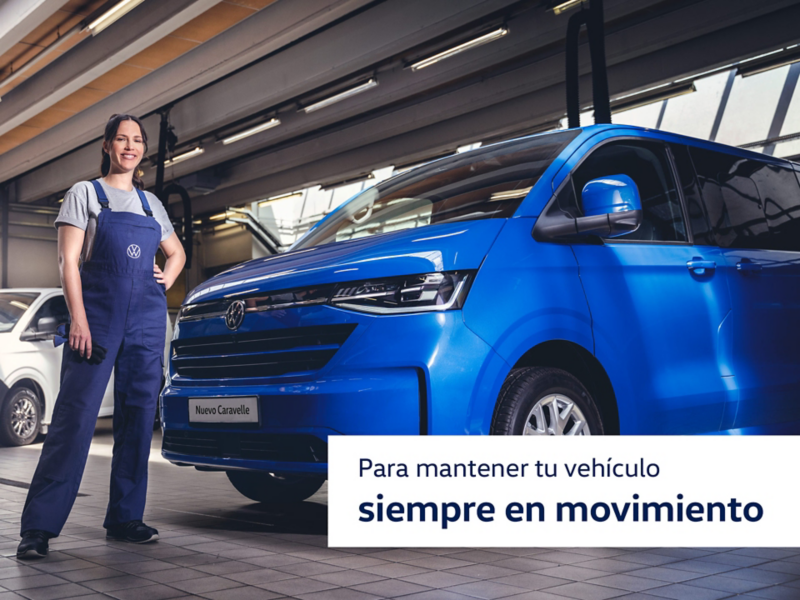 Conoce los paquetes de servicios y mantenimiento para el Nuevo VW Caravelle
