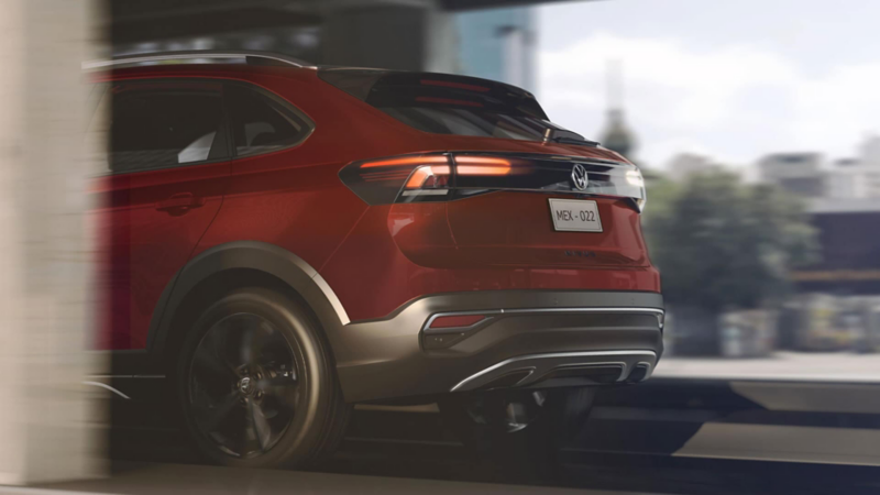 VW Nivus 2022. Puerta de cajuela trasera.