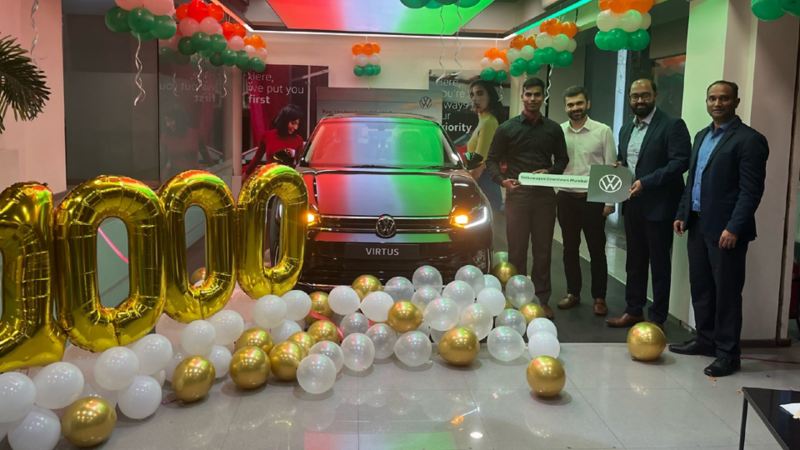 Volkswagen Passenger Cars India, announced the delivery of its 1000th India 2.0 car through its retail association with CSD