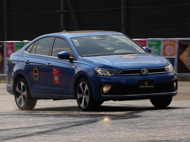 Stop The Crash, la iniciativa de Latin NCAP y Volkswagen para comprobar la seguridad en autos como Tiguan, Taigun y Nivus.