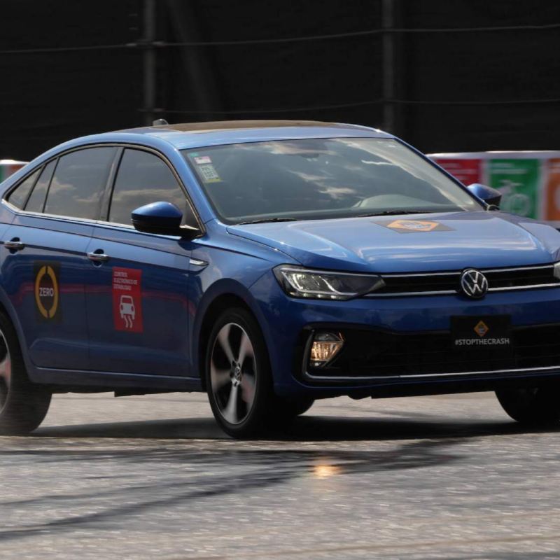 Stop The Crash, la iniciativa de Latin NCAP y Volkswagen para comprobar la seguridad en autos como Tiguan, Taigun y Nivus.