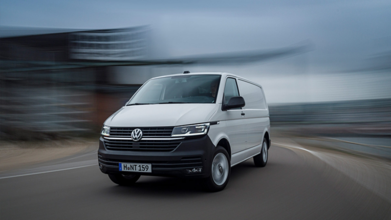 Volkswagen Transporter Skåp T6.1 framfrån