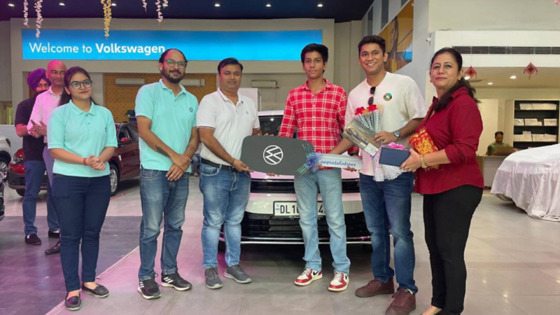 Volkswagen India Ushers in Festive Cheer With 300  Cars Delivered in Delhi-ncr on Navaratri and Dussehra