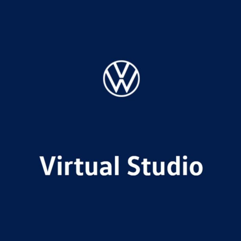 Virtual Studio Volkswagen. Logo de aplicación móvil desarrollada por VW.