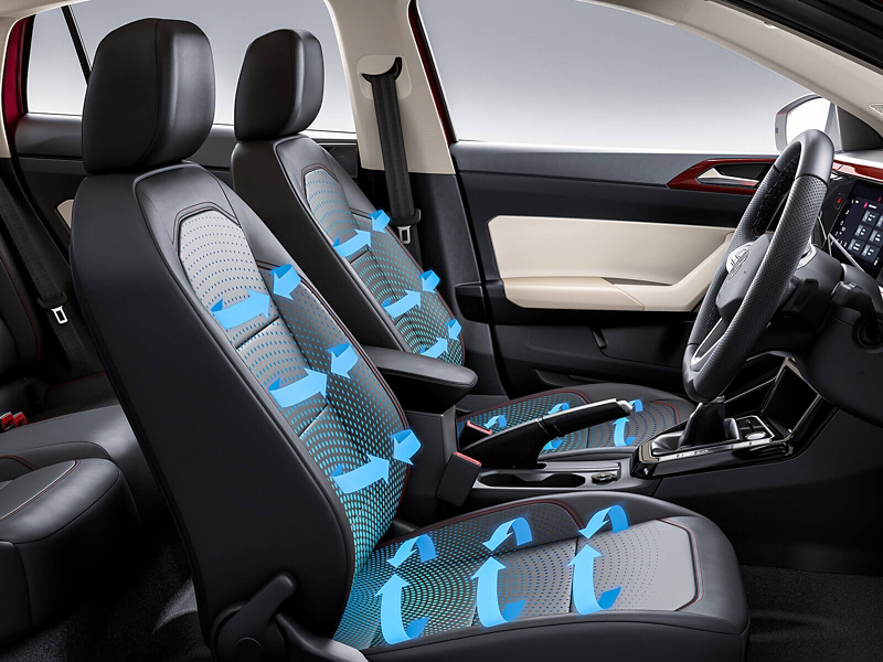 volkswagen virtus Front Ventilated Leatherette Seats