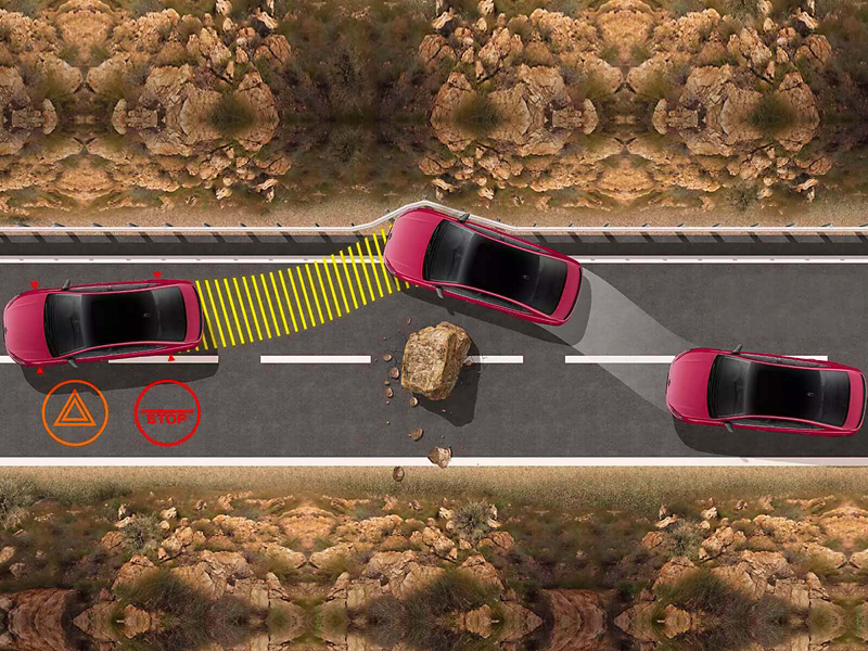 volkswagen virtus Multi collision Brakes