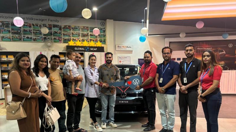 Volkswagen India Announces the Delivery of 200 Volkswagen Brand Cars Through Its Retail Outlets in Punjab on the Occasion of Dhanteras