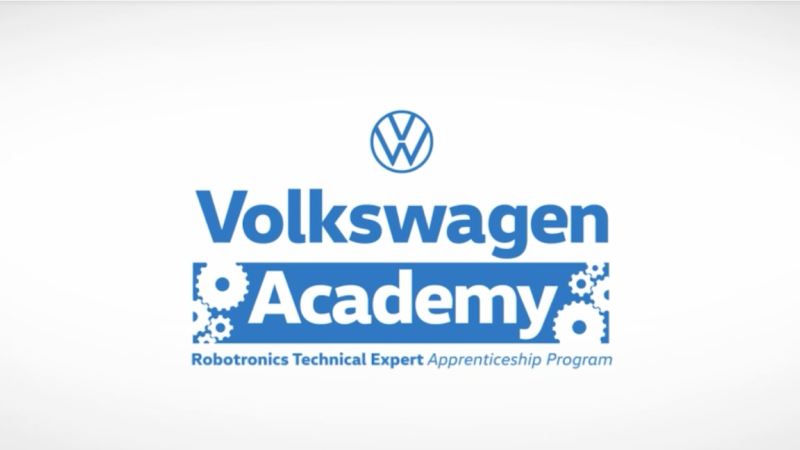 VW Academy logo.