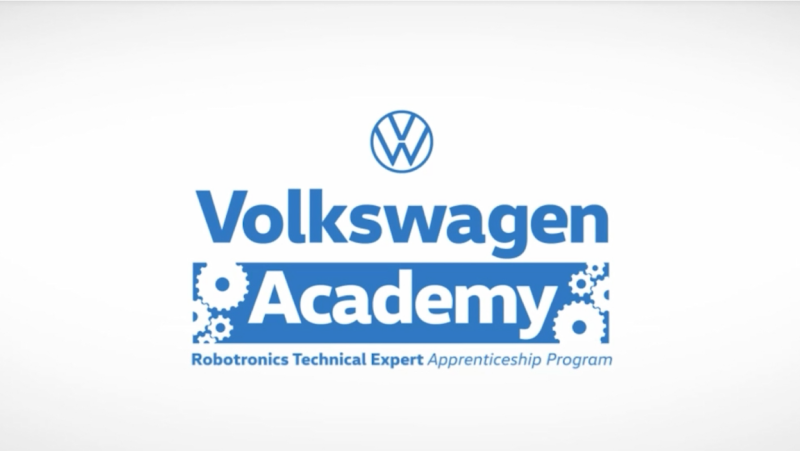 VW Academy logo.