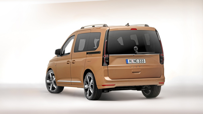 Nuevo Caddy 5ta Generación vista trasera