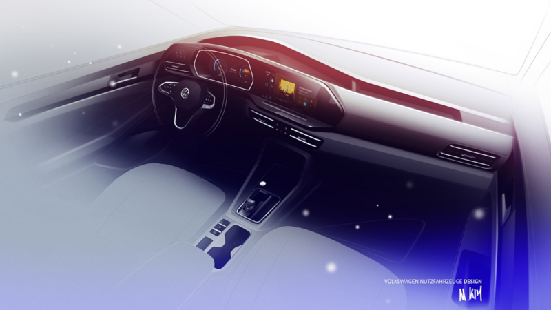 Caddy 5ta Generación tablero interior