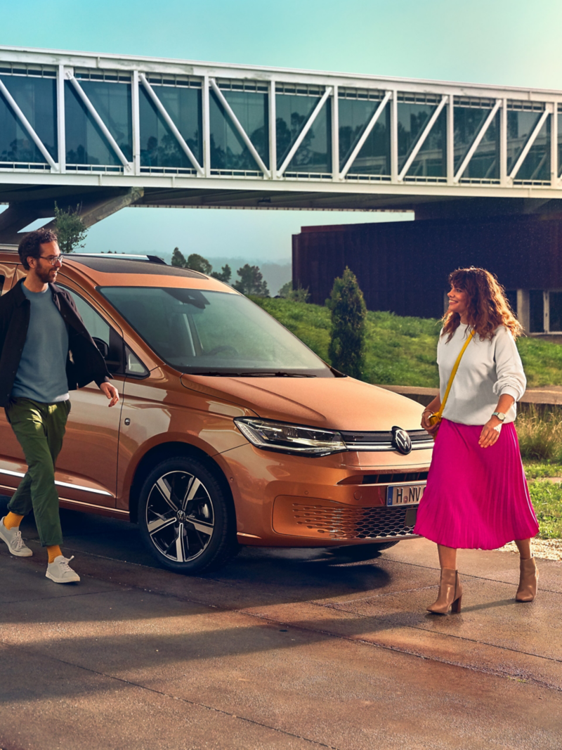 Der neue Volkswagen Caddy als Familienauto.