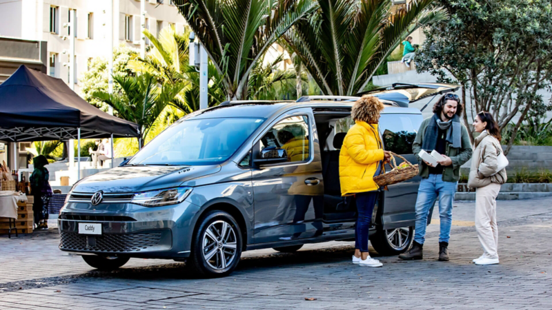 Con Caddy, carga con todo gracias a su gran capacidad de carga
