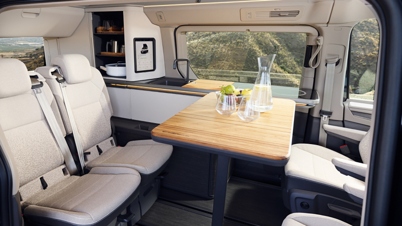 Das Interieur des California CONCEPT.