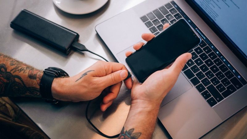 Power bank for charging your smartphone.