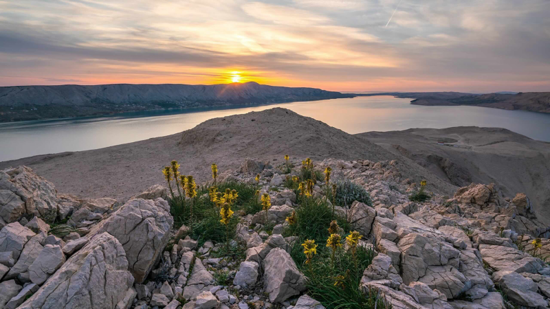 The island of Pag.