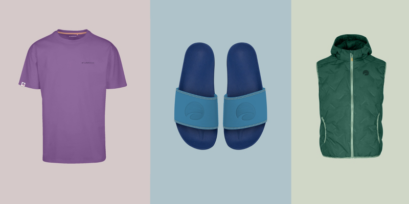VW California Shirt, VW California Slipper, VW California Weste.