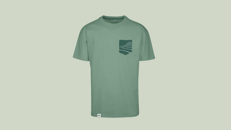 VW California Shirt mit Brusttasche.