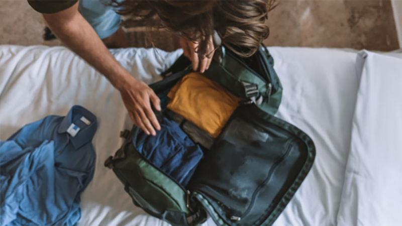 The smart way to pack your suitcase.