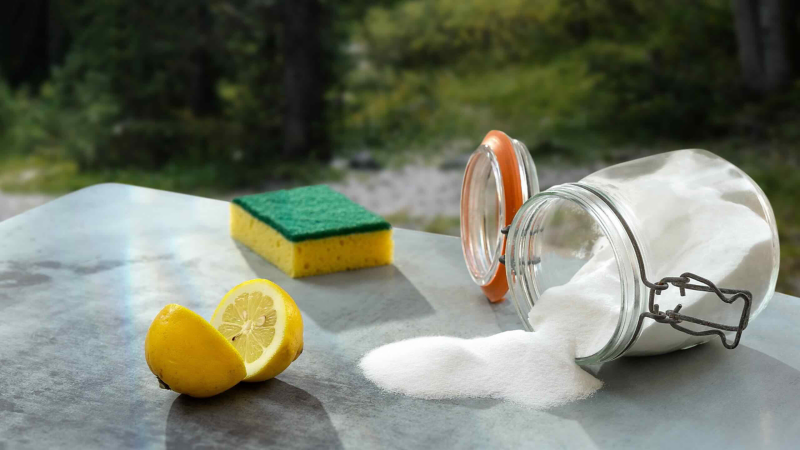 Natural cleaning agents.