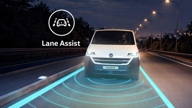 ¿Cómo funciona el sistema Lane Assist de un vehículo?