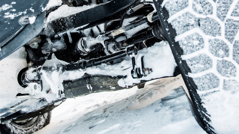 Utrustningsdetaljer, VW Crafter, hjulupphängning