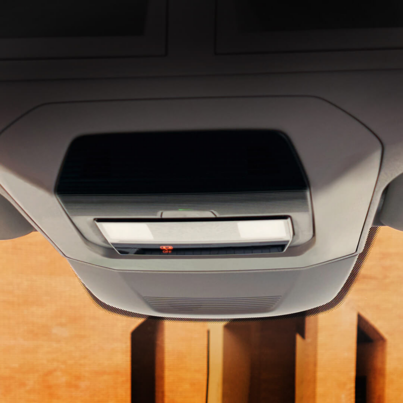 Control de iluminación en cabina del nuevo Crafter Cargo Van de Volkswagen