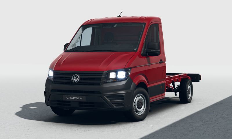 VW Crafter Fahrgestell.