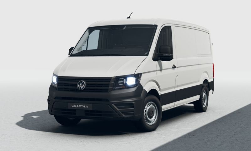 VW Crafter Fourgon.