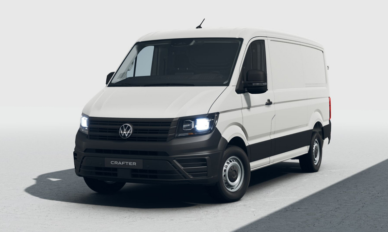 VW Crafter Bestelwagen.