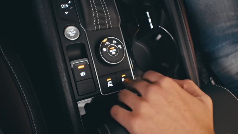 Consola de Cross Sport 2021 SUV de Volkswagen