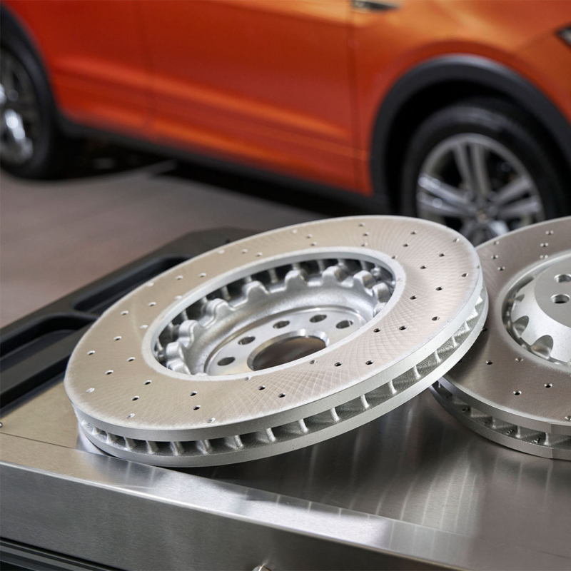 Disco de freno ventilado para auto VW. Refacciones y piezas originales de Volkswagen. 