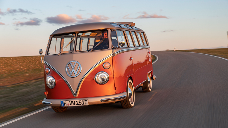 VW e-BULLI, den klassiska folkabussen som elbil