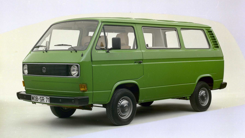 Volkswagen T3 Folkabuss grön