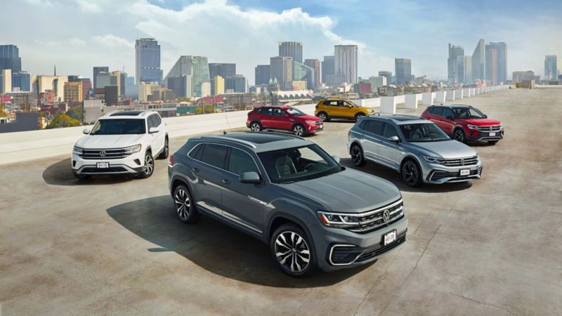 Camionetas 2022 de Volkswagen - Familia SUVW: Teramont, Cross Sport, Tiguan, Nivus, Taos y Tcross.