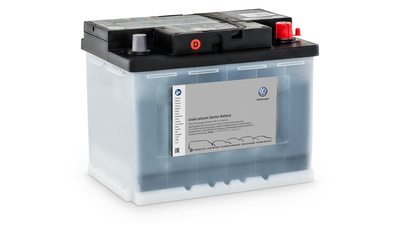 Oryginalny akumulator rozruchowy Lead Calcium.