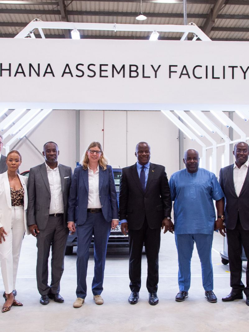 Volkswagen takes over the responsibility of vehicle assembly in Ghana